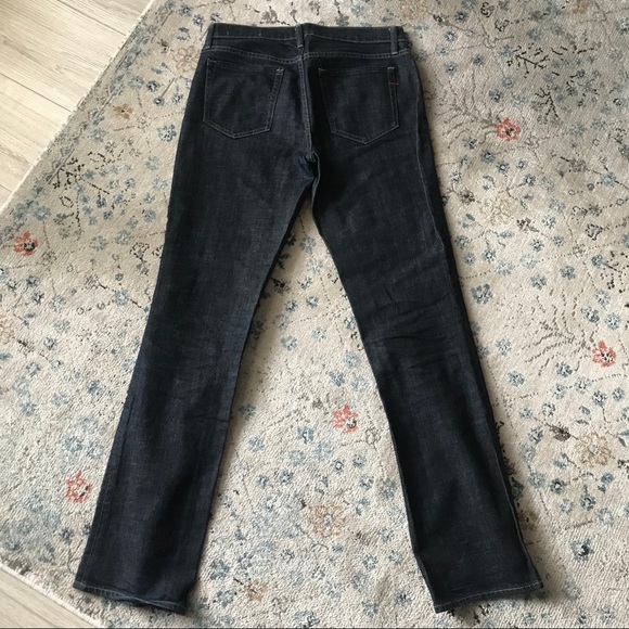 Gap Dark Wash Straight Leg Cut Denim Jeans - Picture 4 of 6